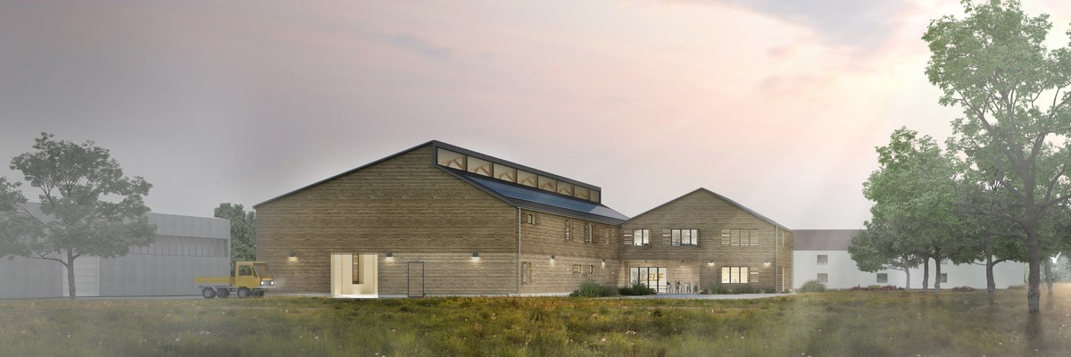 Neubau Paulinenaue Entwurfszeichnung Neubau Paulinenaue Entwurfszeichnung