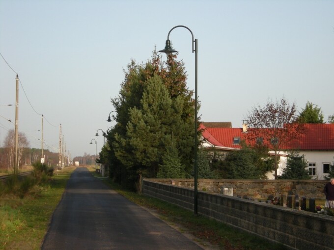 in Zellendorf wurde die Straßenbeleuchtung erneuert